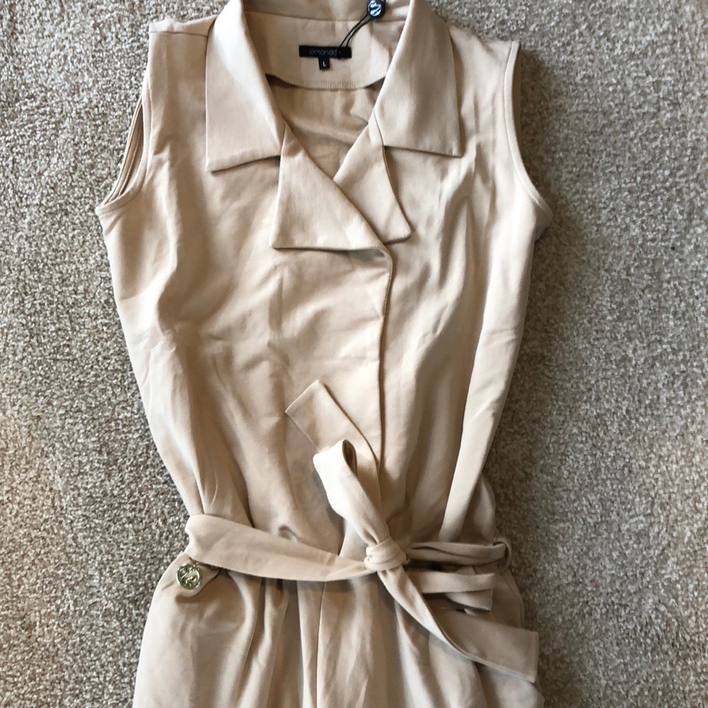 Ladies straight leg jumpsuit